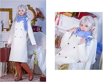 Amazon.co.jp: [NIUKACOS] 葬送のフリーレン 冬服 フリーレン